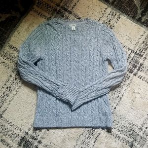 LLBean Cable sweater